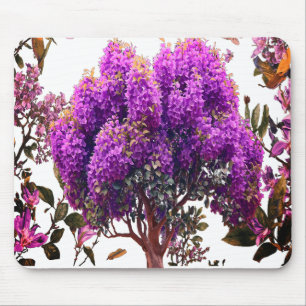 Mousepad Borboletas e ramificações de Mouses pads de árvore