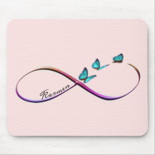 Mousepad borboletas infinitas