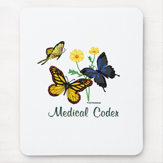 Mousepad Borboletas médicas do codificador (Frente)