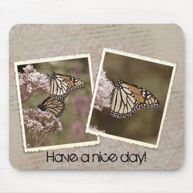 Mousepad borboletas Monarcas (Frente)