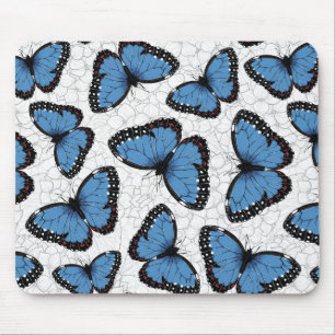 Mousepad Borboletas morfo azuis