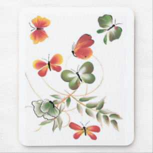 Mousepad Borboletas pintadas coloridas