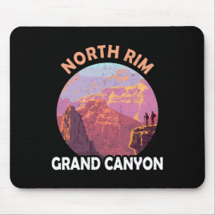 Mousepad Borda Norte do Grand Canyon Eu Caminhei no Grand C