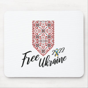 Mousepad Bordado Ucraniano Vyshyvanka Para Homens Suporte F