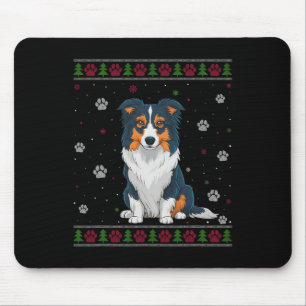 Mousepad Border Collie Christmas Sweet Xmas Pet Animal Do