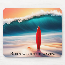 Mousepad Bordo direito com citação