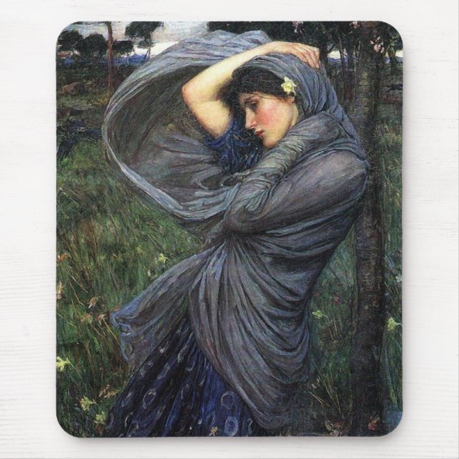 Mousepad Boreas por John W. Waterhouse (Frente)