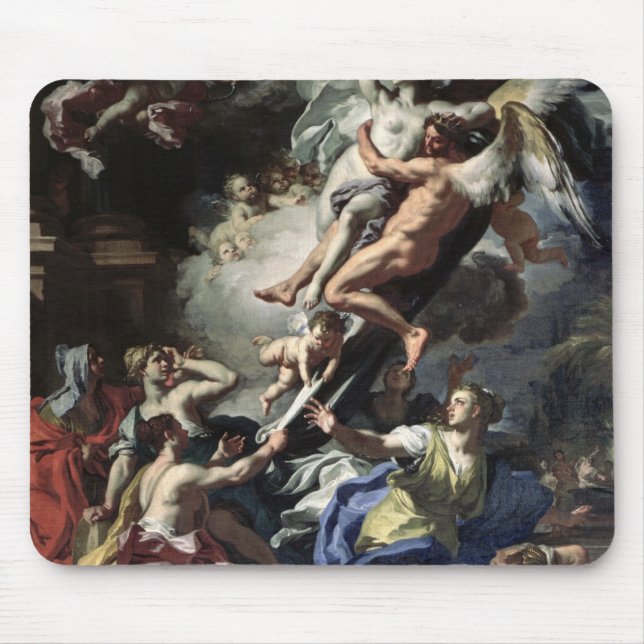 Mousepad Boreas que sequestra Oreithyia (Frente)