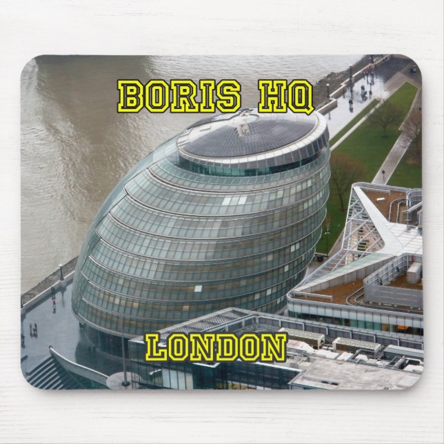Mousepad Boris HQ City Hall Londres (Frente)