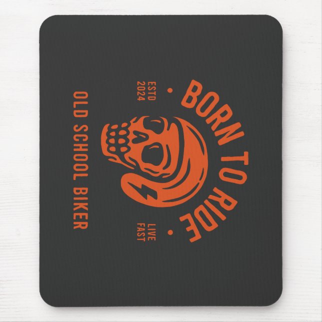 Mousepad Born to Ride (Frente)