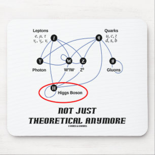 Mousepad Boson de Higgs não apenas teórico Anymore
