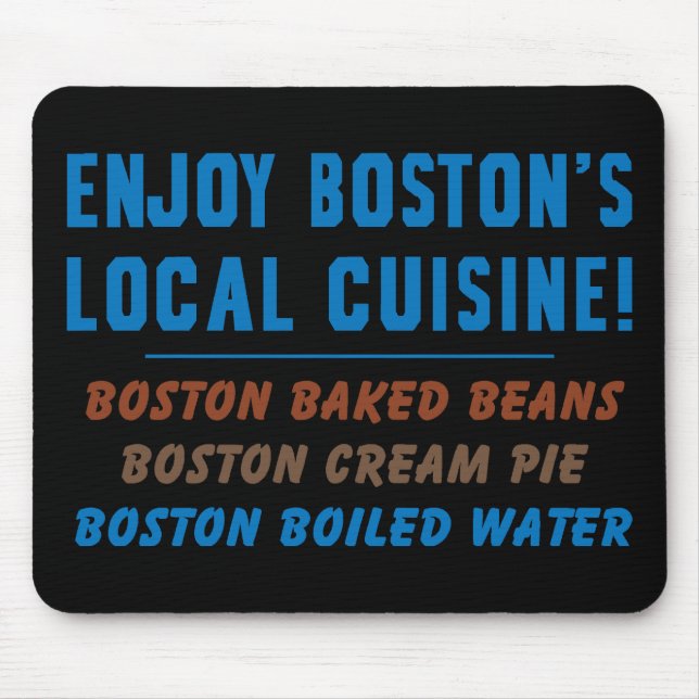 Mousepad Boston Boxe Água (Frente)