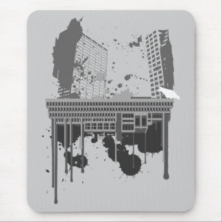Mousepad Boston brutal (versão cinzenta)