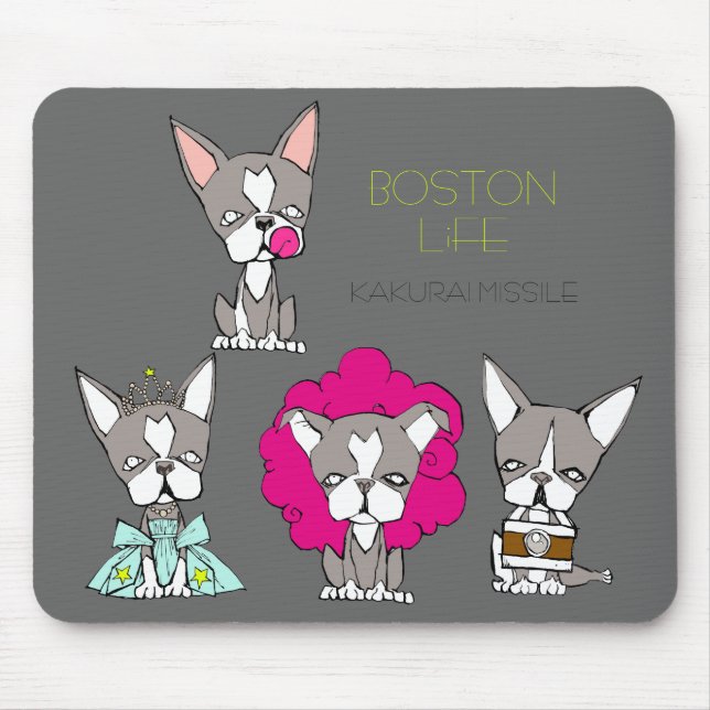 Mousepad BOSTON LiFE by 加倉井ミサイル (Frente)