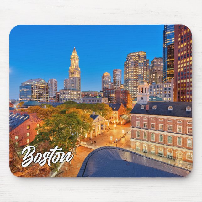 Mousepad Boston, Massachusetts, Estados Unidos (Frente)