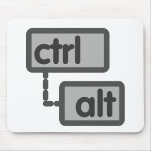 Mousepad Botão CTRL e ALT