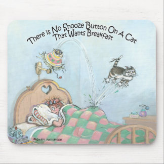 Mousepad Botão do Snooze