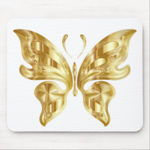 Mousepad BOTÃO ouro