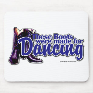 Mousepad Botas da dança