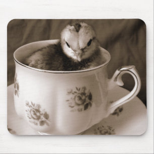 Mousepad Botas Em Uma Taça De Chá