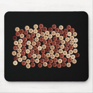 Mousepad Botões - Fotografia de Belas Artes