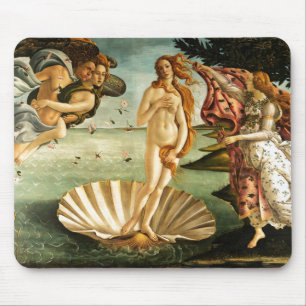 Mousepad Botticelli Nascimento Da Pintura Renascentista De