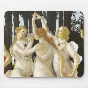 Mousepad Botticelli Três Graus Renascença Bela Arte