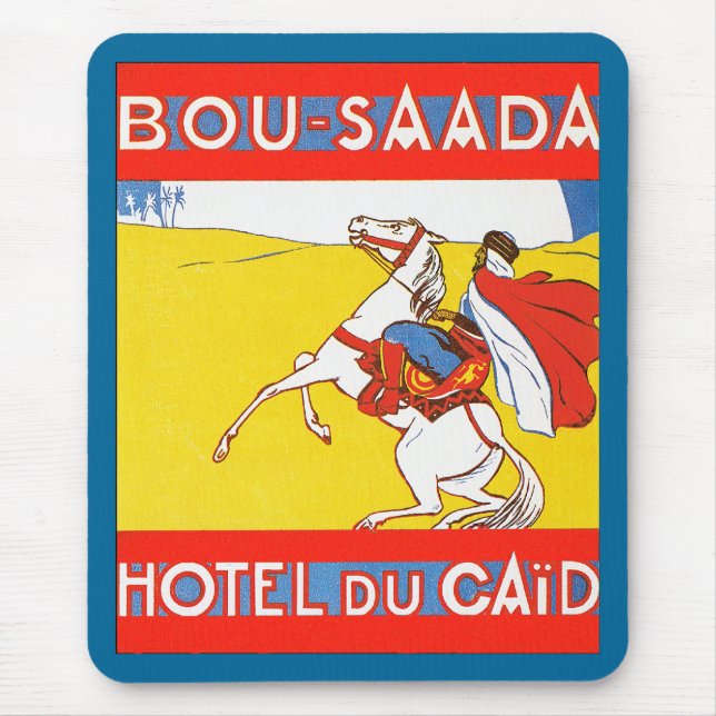 Mousepad Bou-Saada Hotel Du Caid (Frente)