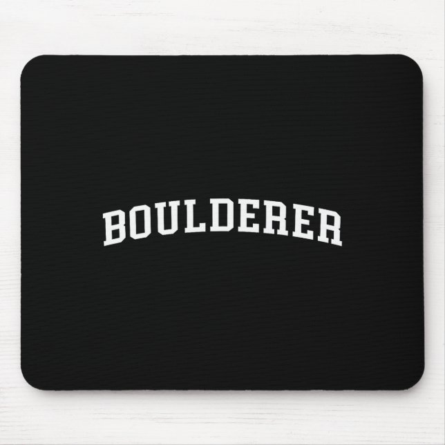 Mousepad Boulderer  (Frente)