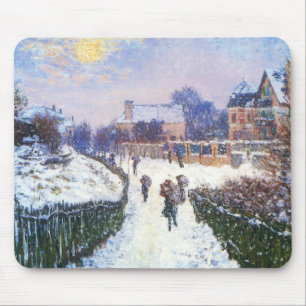 Mousepad Boulevard Santo Denis Argenteuil por Claude Monet