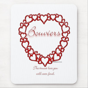 Mousepad Bouvier des Flandres True Love