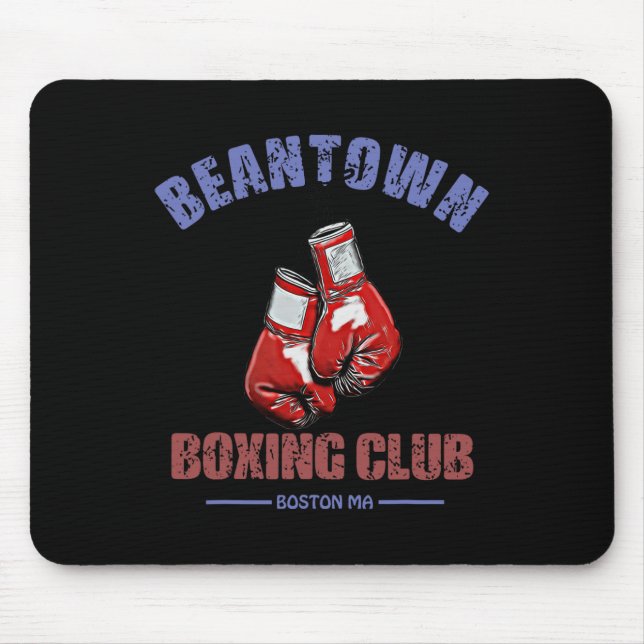 Mousepad BoxClub Beantown Boston Mãe - Luvas (Frente)