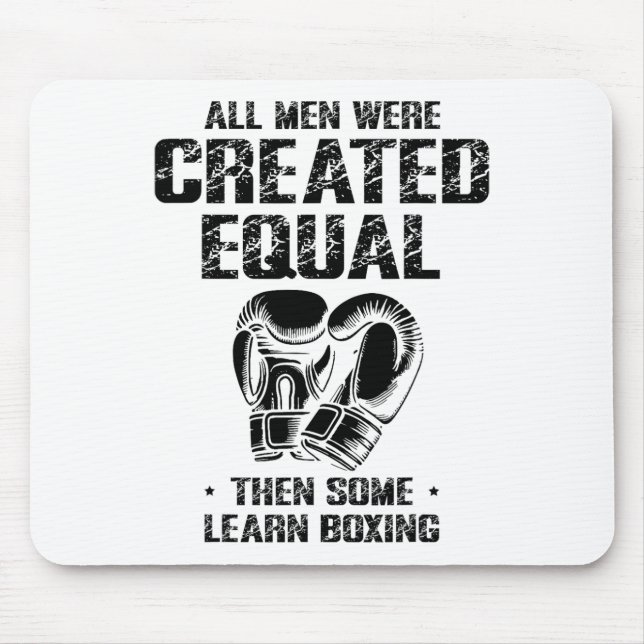 Mousepad Boxday Love Boxing Treinando Coach Fighter (Frente)
