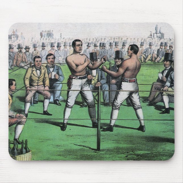 Mousepad Boxe Antiga, Grande Luta pelo Campeonato (Frente)