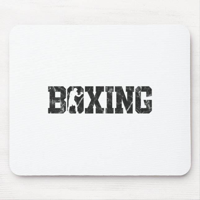 Mousepad Boxe Boxe Vintage 5  (Frente)
