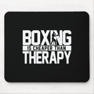 Mousepad Boxe É Mais Barato Que Terapia Citação de Kickboxi