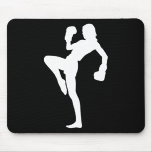 Mousepad Boxe Kickboxer Masculino Boxe Feminino Kickboxing