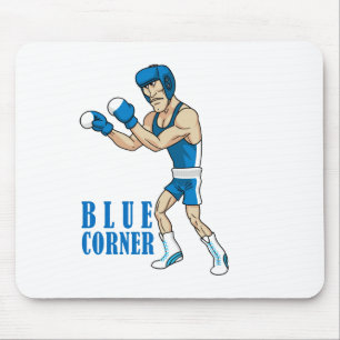Mousepad boxeador de desenhos animados