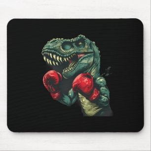 Mousepad Boxeador Dinossauro Boxeador Dinos Kickboxing T-re