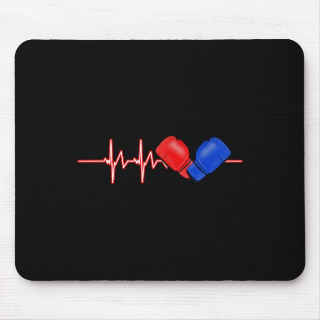 Mousepad Boxer Boxing Martial Arts Player Ouvem Artes Marci (Frente)