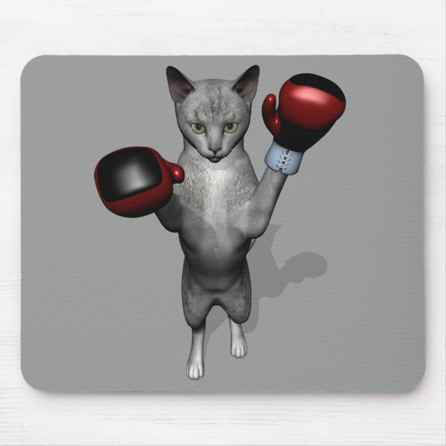 Mousepad Boxer Cat (Frente)