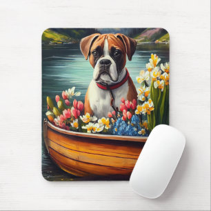 Mousepad Boxer em um remo: Uma aventura cênica