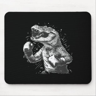 Mousepad Boxer Polvo Amante Oceano Criatura Marinha Kickbox