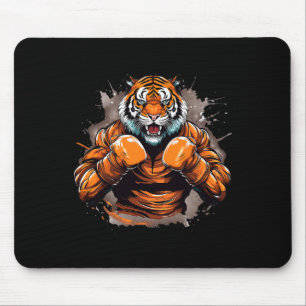 Mousepad Boxer Tiger Funny Boxer Grapher Men K