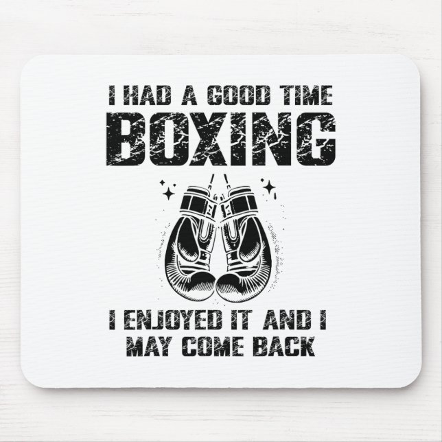 Mousepad Boxing Day Love Boxing Treinamento Coach Fighter 1 (Frente)