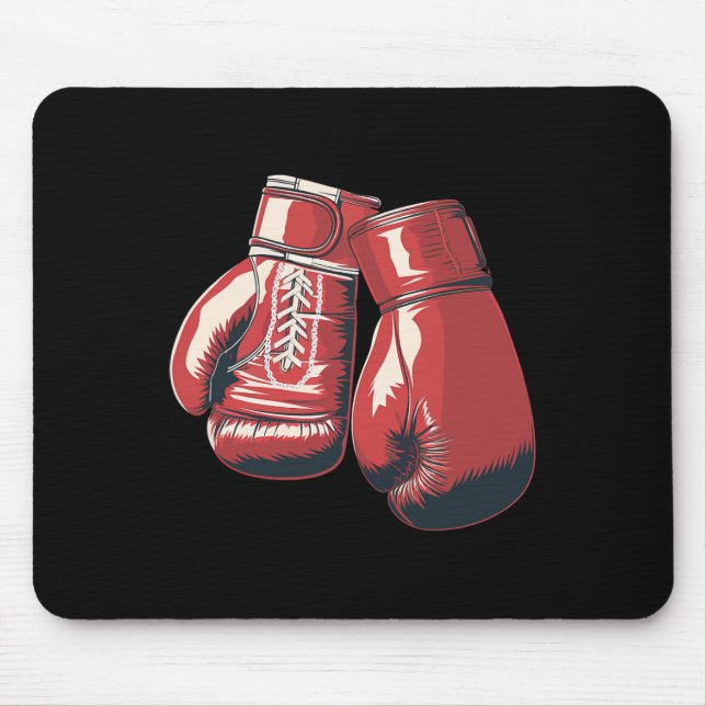 Mousepad Boxing Luvas Combate Esporte Estudante Boxing (Frente)