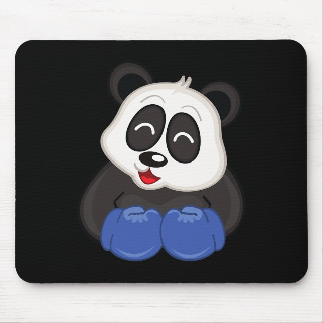 Mousepad Boxing - Urso de Panda (Frente)