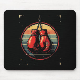 Mousepad Boxingando Luvas Vintage 1
