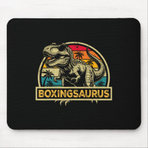 Mousepad Boxingsaurus T Rex Dinossaur Boxando Família Sauru