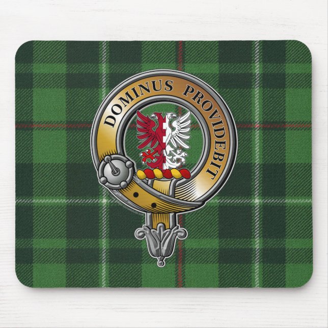 Mousepad Boyle Tartan & Crachá (Frente)